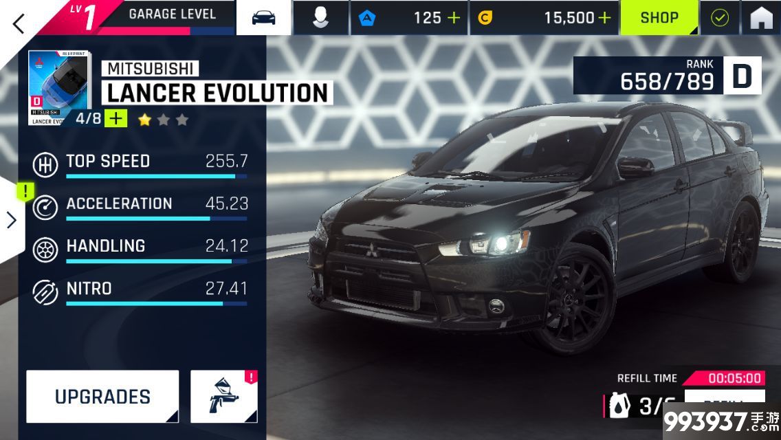 狂野飙车9三菱LANCER EVOLUTION图片