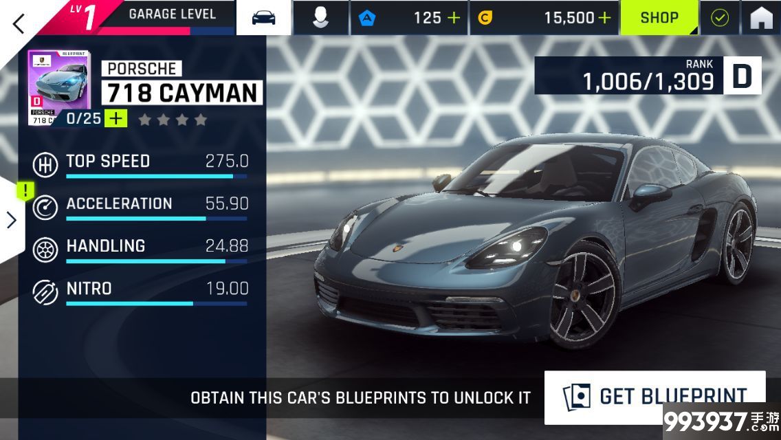 狂野飙车9保时捷718 CAYMAN图片