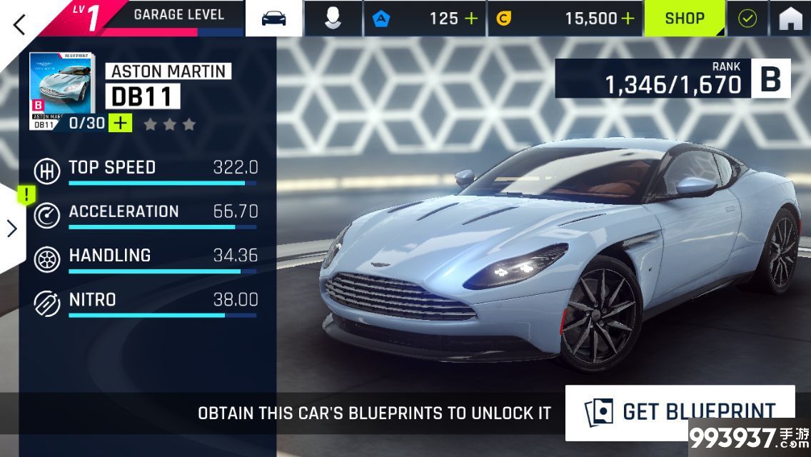 狂野飙车9阿斯顿马丁DB11图片