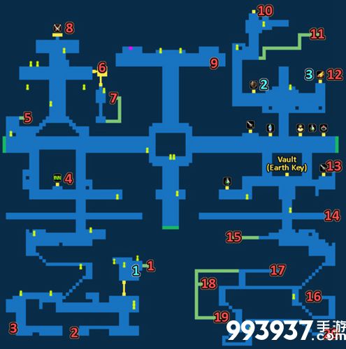 最终幻想勇气启示录王都格兰谢尔特探索地图