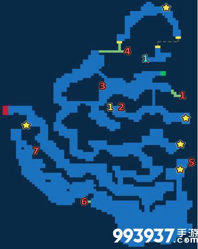 最终幻想勇气启示录戈扎斯峡谷探索地图