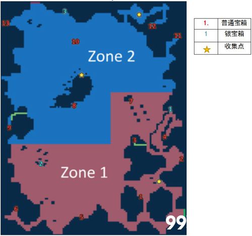 最终幻想勇气启示录扎德尔沙漠西部探索地图