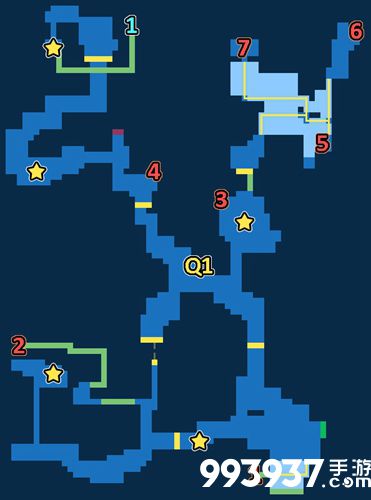 最终幻想勇气启示录雪之森探索地图