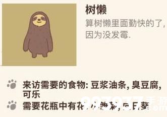 动物餐厅树懒解锁条件