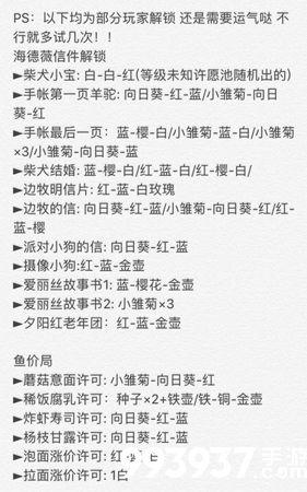 动物餐厅海德薇信件怎么获得