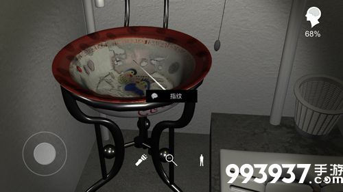 孙美琪疑案手游脸盆指纹位置