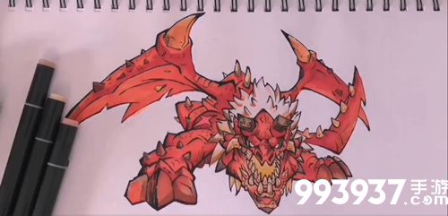 失落城堡炎龙BOSS2