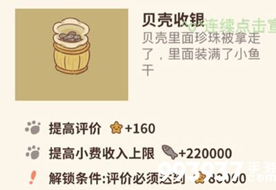 动物餐厅贝壳收银