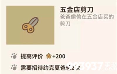 动物餐厅五金店剪刀