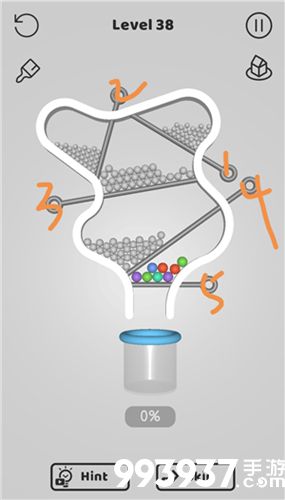 别针大师第三十八关