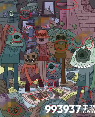 脑洞大侦探找隐藏第十八关