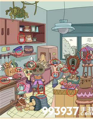 脑洞大侦探找隐藏第62关