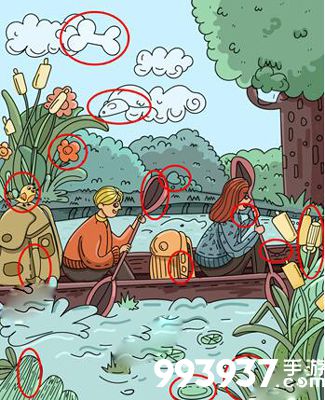 脑洞大侦探找隐藏第四关