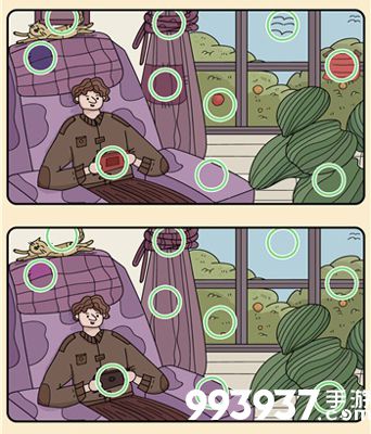 脑洞大侦探找茬第2关