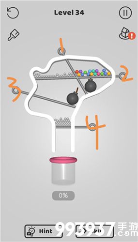 别针大师第三十四关
