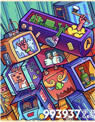 脑洞大侦探找隐藏第23关