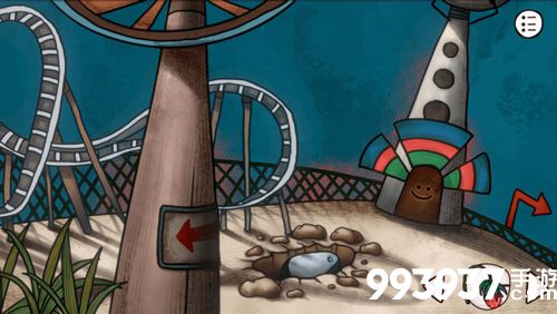 迷失岛前传海边游乐园蓝色石头