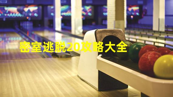 密室逃脱20攻略大全