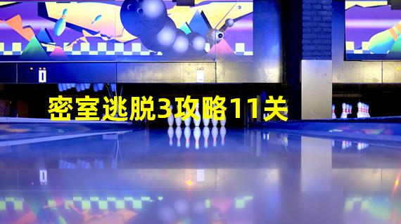 密室逃脱3攻略11关