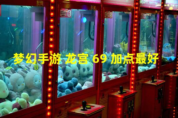 梦幻手游 龙宫 69 加点最好