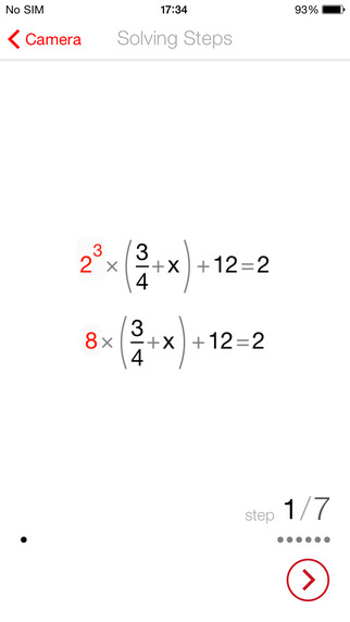 photomath数学软件截图 (1)