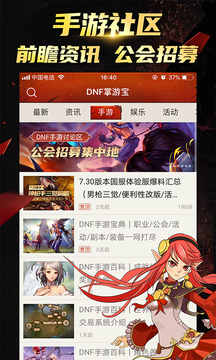 DNF掌游宝截图 (1)