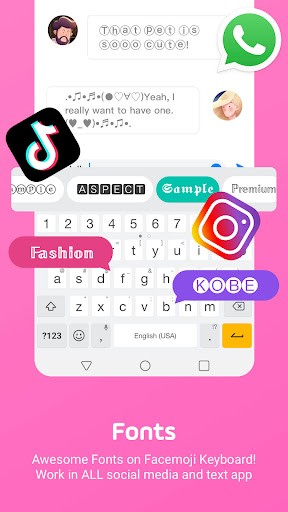 Facemoji Keyboard截图 (2)